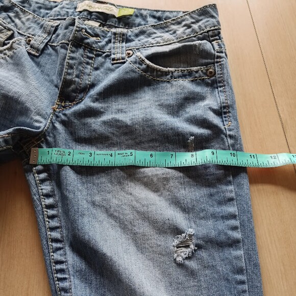 Aeropostale 5/6 Regular Bayla Skinny Leg Distressed Women's Jeans RN 126671 - Picture 5 of 16